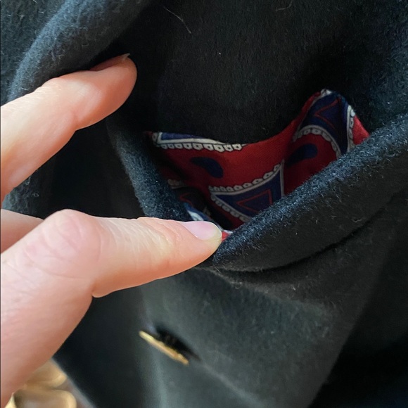 Vintage Herman Kay Petite Long Double Breasted Coat - Picture 8 of 8